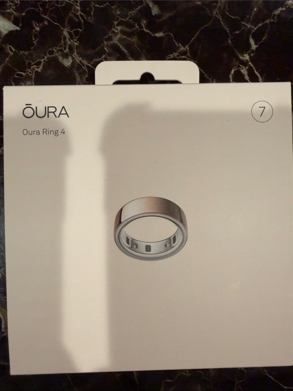 Oura Ring 4 - Rose gold (Size 7)